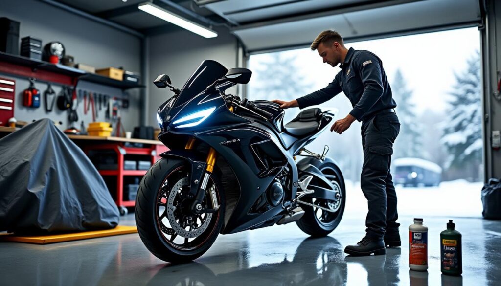 découvrez nos conseils pratiques pour préparer votre moto à l’hivernage en toute sécurité. protégez votre deux-roues du froid et de l’humidité sans risquer de l’abîmer, grâce à des étapes simples et efficaces.