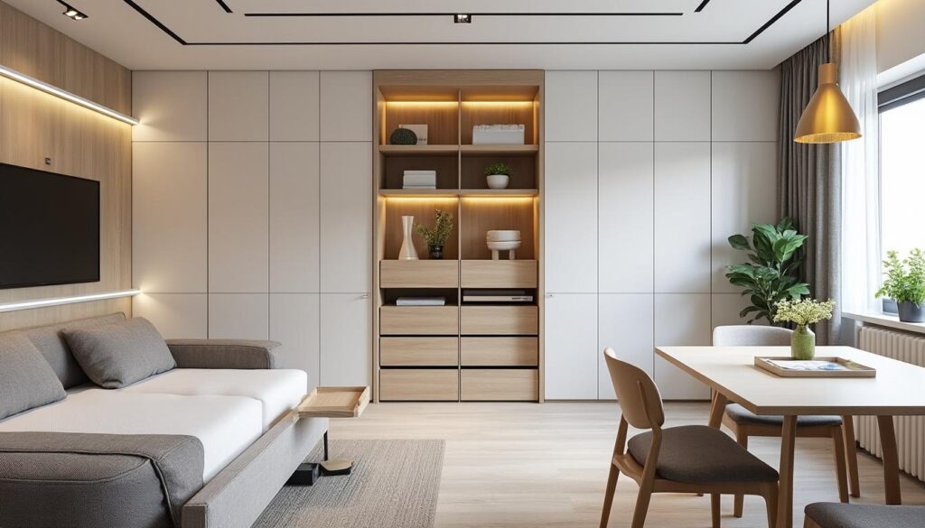 découvrez des rangements invisibles astucieux pour optimiser l'espace et transformer votre petit appartement en un intérieur organisé et élégant.