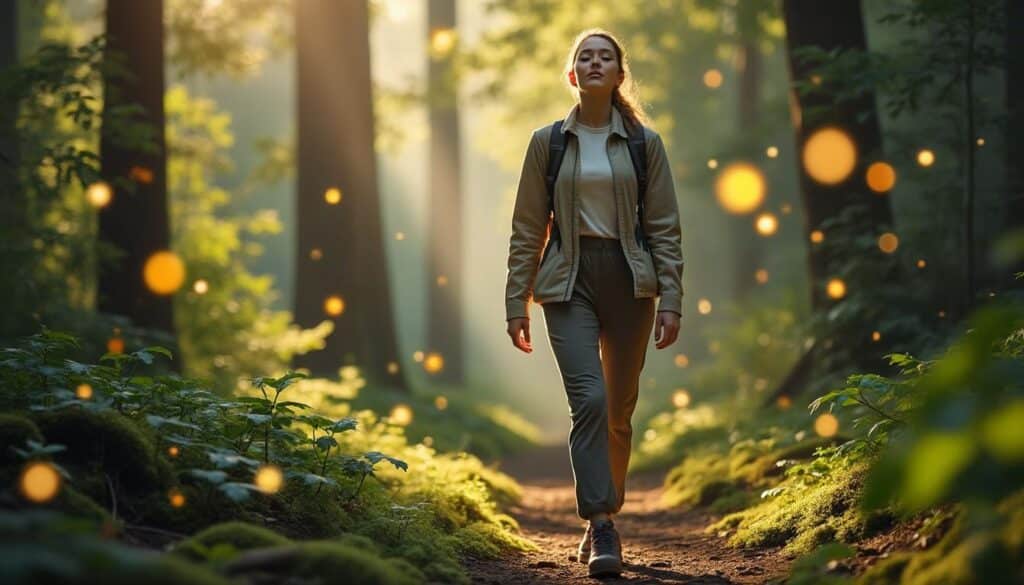découvrez les bienfaits de la marche consciente expliqués simplement pour améliorer votre bien-être mental et physique au quotidien.